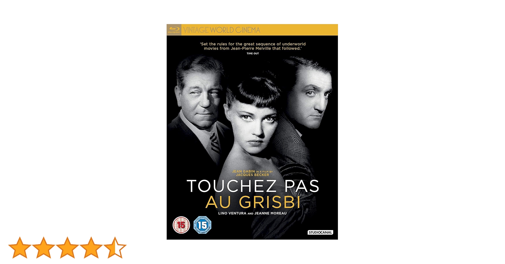 その他 Touchez Pas Au Grisbi [Blu-ray] Touchez pas au Grisbi Blu-ray (現金に手を出すな) (Japan)
